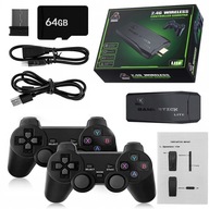 KONSOLA RETRO TV GRA TELEWIZYJNA HDMI 2 PADY PONAD 20000 GIER 4K MINI 2PADY