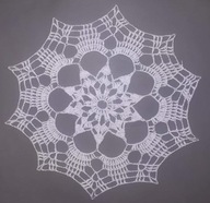Serwetka szydełkowa śr. ok. 20 cm