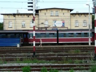 KALETY DWORZEC PKP POCIĄG EN 57