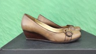 CLARKS buty damskie skórzane czółenka r. 38,5