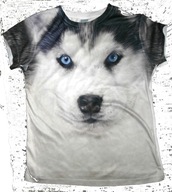 Bluzka T-SHIRT PIES J NOWA