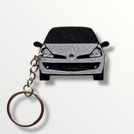Brelok Renault Clio 3 - Różne kolory breloczek samochód do kluczy ozdoba