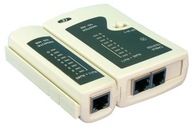 Tester kabli Logilink - RJ11, RJ12 i RJ45 z jednostką zdalną