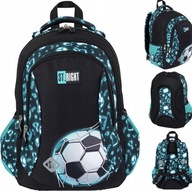 PLECAK 3-KOMOROWY STRIGHT BP-26 NEON FOOTBALL 20 l PIŁKA NOŻNA