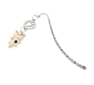 Zakładka do książki z kotem i kocią łapką