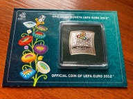 20 zł OFICJALNA MONETA UEFA EURO 2012 925 Ag 28,28 g