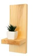 Półeczka ścienna drewniana – funkcjonalna i estetyczna dekoracja