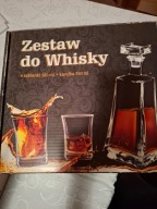Karafka do whisky z 4 szklankami Zestaw do Whisky