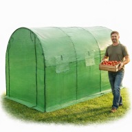 TUNEL FOLIOWY OGRODOWY 2X3M SZKLARNIA OGRODOWA FOLIOWA FOLIAK PAWILON 6m2