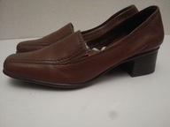 FLEXI FEET MOKASYNY CZÓŁENKA PÓŁBUTY SKÓRZANE R.37