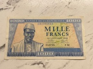 Gwinea - 1000 franków - 1958 - rzadki