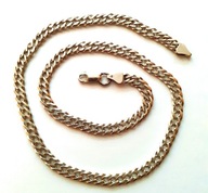 GRUBY damski łańcuszek srebrny, naszyjnik dł 52 cm, w 28,88 g najtaniej.