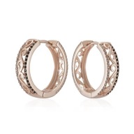 Kolczyki GF135 585RG Gold Franko - Pokryte 14 karatowym złotem próby 585