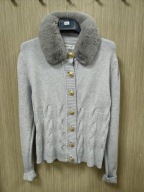 Szary sweterek kardigan, r. M/L BLUOLTRE !!!