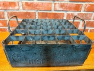 Skrzynka po piwie, lata 1920/40, Browar Biskupiec, antyk.