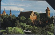 Karta używana Nr 30 50 imp. "Olsztyn - zamek" w stanie dobrym