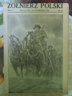 Żołnierz 1928 Artyleria konna Grajewo Sanok 85 pułk Piechoty Nowa Wilejka