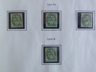 znaczki Francji YVERT 111 rózne typy.kl ESKOL