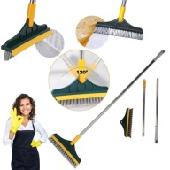 SZCZOTKA MIOTŁA 2W1 DO CZYSZCZENIA MYCIA FUG SZCZELI ROWKÓW WANNY ZBIERAK