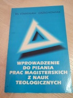 WPROWADZENIE do PISANIA PRAC MAGISTERSKICH