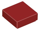 LEGO Płytka gładka 1x1 3070b Dark Red/ Ciemny Czerwony 4550169 12szt Nowe