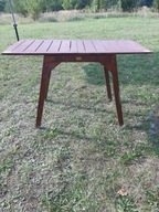 STÓŁ OGRODOWY DREWNIANY KEMPINGOWY NA BALKON TARAS ROZŁKADANY NIEMIECKI