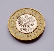 Moneta 2 zł 1995r, mega stan z prywatnej kolekcji