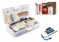 Zestaw elektroniczny startowy XXL + UNO R3 + Multimetr