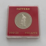 Polska 200 złotych 1985 - CZMP - szpital pomnik - PRÓBA