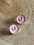 Kolczyki sztyfty Podkowa na szczęście