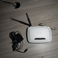 Router Wi-Fi TP-Link TL-WR740N z zasilaczem i kablem