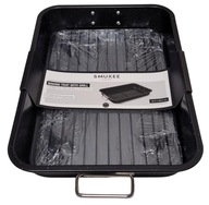 Solidna forma blacha do pieczenia z rusztem rączkami tortownica 40,5x28,5m