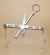 Radziecka jubilerska ręczna waga szalkowa z PRL CIEKAWA