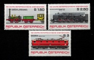 Austria / 1604-1606 ( 140. rocznica powstania kolei austriackich ) 1977 r.
