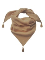 Chusta muślinowa dziecięca beż rozm. M wiek 5 - 10 lat