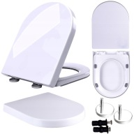 DESKA SEDESOWA WC WOLNOOPADAJĄCA TWARDY DUROPLAST DO CERSANIT KOŁO ROCA