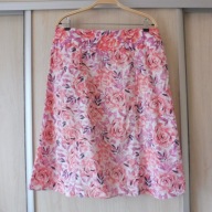 M&Co spódnica kwiaty bawełna r. 44