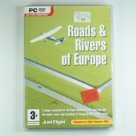 Roads & Rivers of Europe expansion for Flight Simulator 2004 PC