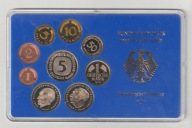 Niemcy NRF zestaw 9 szt 1978 J stan PP UNC