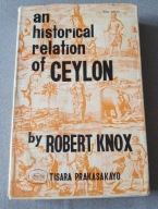 AN HISTORICAL RELATION OF CEYLON by Robert Knox UNIKAT Z MAPĄ Tisara