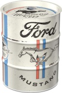 Metalowa skarbonka Beczka FORD Mustang 600ml Nostalgic-Art Retro NA PREZENT