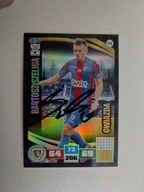 Karta panini autograf Piast Gliwice sezon 16/17 Bartosz Szeliga Gwiazda