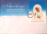 Fi. 4518 - 4519 w bl. 251(229) F.D.C. Kanonizacja Papieża Jana Pawła - II.