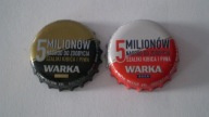 2x kapsel - Warka - sygnatury - opis aukcji