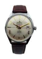 MĘSKI KLASYCZNY ZEGAREK ATLANTIC WORLDMASTER ORIGINAL LATA 70-TE - IDEAŁ