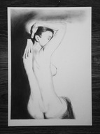 Akt Artystyczny – Praca Ręcznie Tworzona (185) – dla 884 Skubalskich