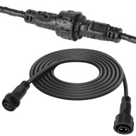 Złącze rozdzielacza 5 m do lampek bożonarodzeniowych, wodoszczelność IP65,