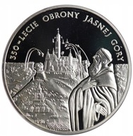 20 zł - 350 - lecie obrony Jasnej Góry - 2005 rok
