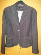 TAJFUN 40% len Marynarka Żakiet 36