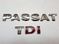 ZNACZEK EMBLEMAT NAPIS LITERY LITERA TYŁ KLAPĘ 25MM VW B5 B5.5 PASSAT TDI